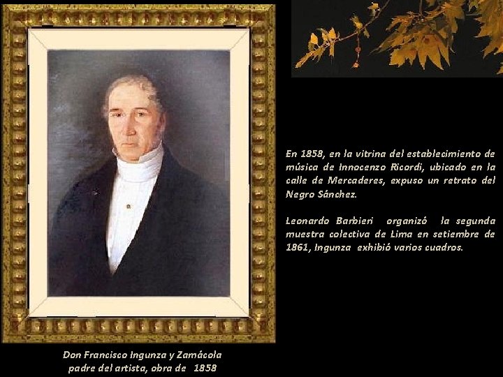 En 1858, en la vitrina del establecimiento de música de Innocenzo Ricordi, ubicado en