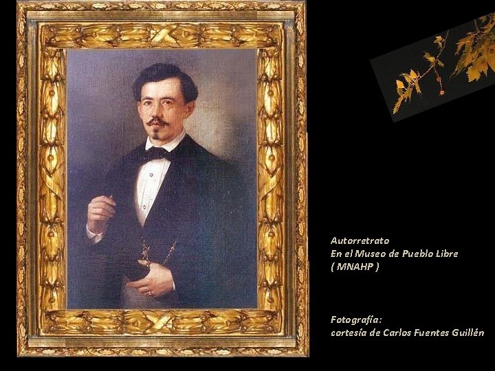 Autorretrato En el Museo de Pueblo Libre ( MNAHP ) Fotografía: cortesía de Carlos