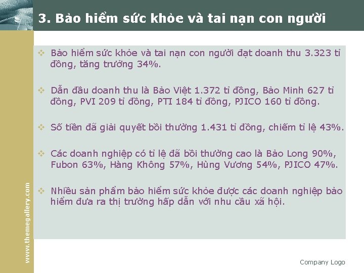 3. Bảo hiểm sức khỏe và tai nạn con người v Bảo hiểm sức