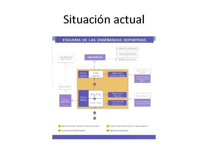 Situación actual 