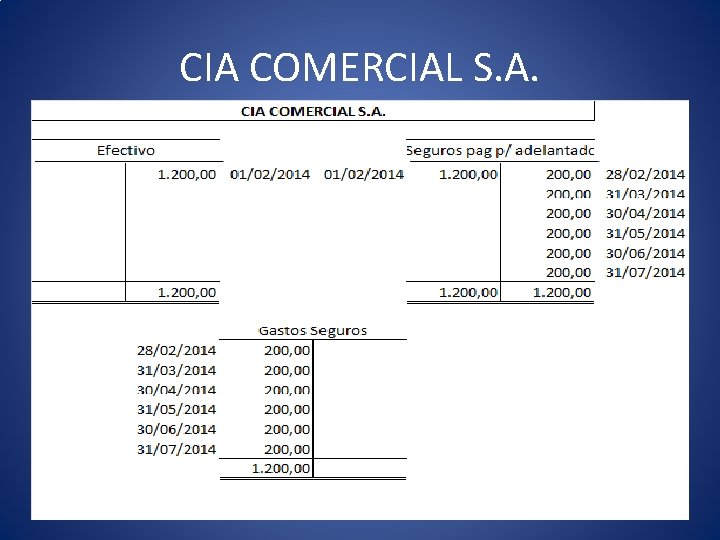 CIA COMERCIAL S. A. 