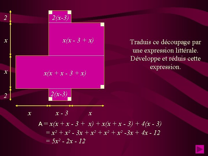 2 2(x-3) x x(x - 3 + x) x x(x + x - 3