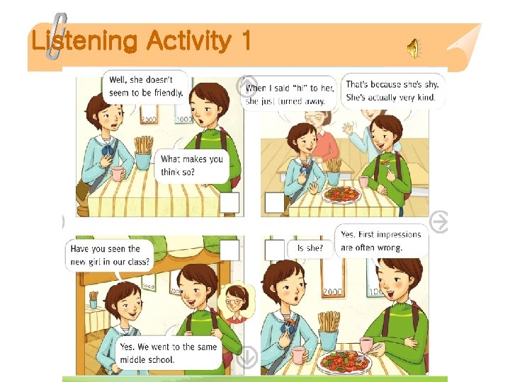 Listening Activity 1 