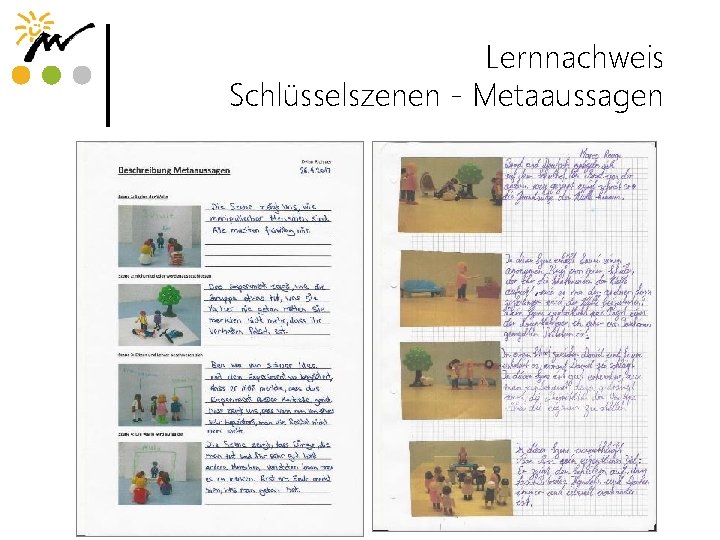 Lernnachweis Schlüsselszenen - Metaaussagen 