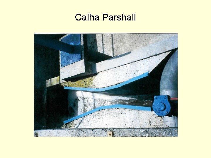 Calha Parshall 