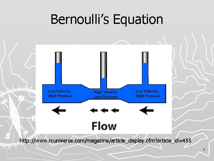 Bernoulli’s Equation http: //www. rcuniverse. com/magazine/article_display. cfm? article_id=455 3 