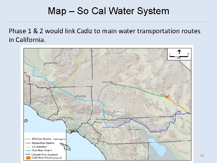 Map – So Cal Water System Phase 1 & 2 would link Cadiz to