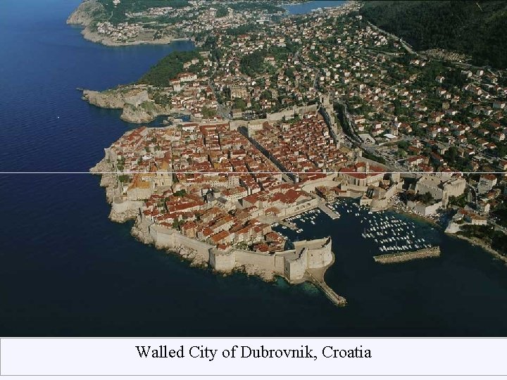 Walled City of Dubrovnik, Croatia 