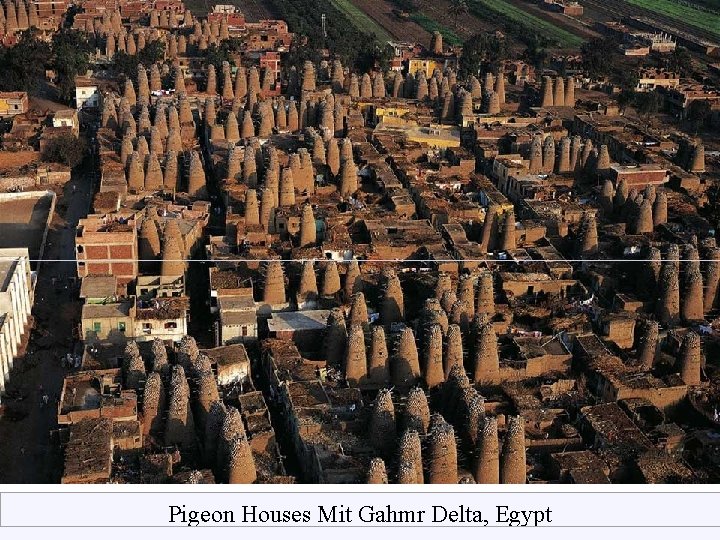 Pigeon Houses Mit Gahmr Delta, Egypt 