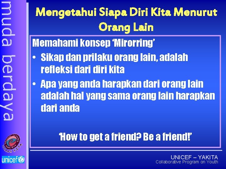 muda berdaya Mengetahui Siapa Diri Kita Menurut Orang Lain Memahami konsep ‘Mirorring’ • Sikap