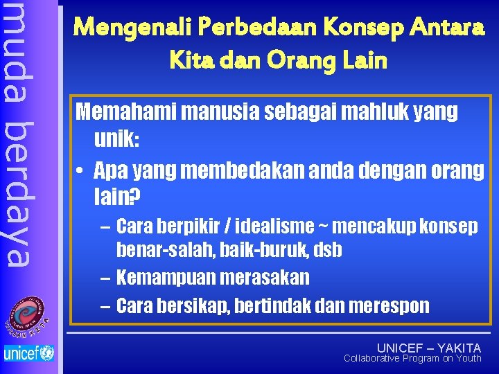 muda berdaya Mengenali Perbedaan Konsep Antara Kita dan Orang Lain Memahami manusia sebagai mahluk