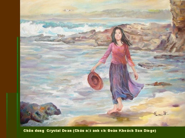 Chân dung Crystal Doan (Cháu nội anh chị Đoàn Khoách San Diego) 