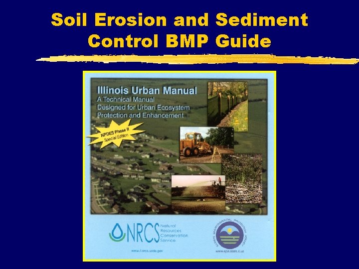 Soil Erosion and Sediment Control BMP Guide 