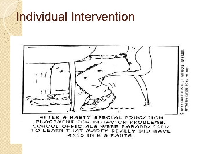 Individual Intervention 