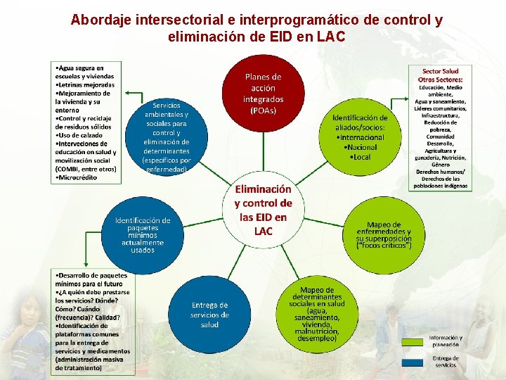 Abordaje intersectorial e interprogramático de control y eliminación de EID en LAC 