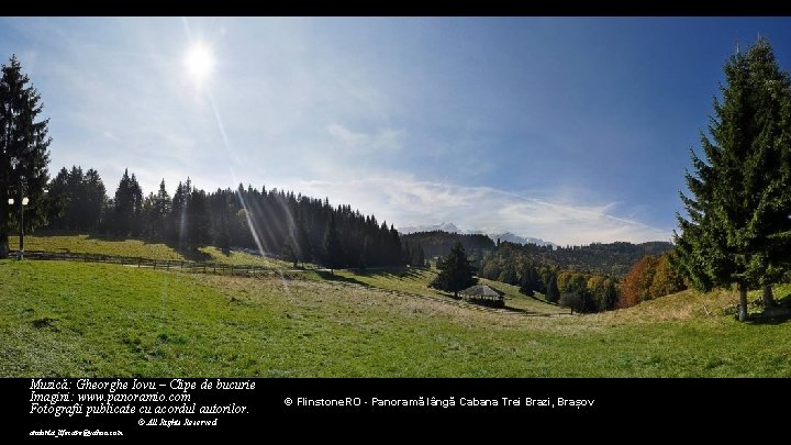 Muzică: Gheorghe Iovu – Clipe de bucurie Imagini: www. panoramio. com Fotografii publicate cu