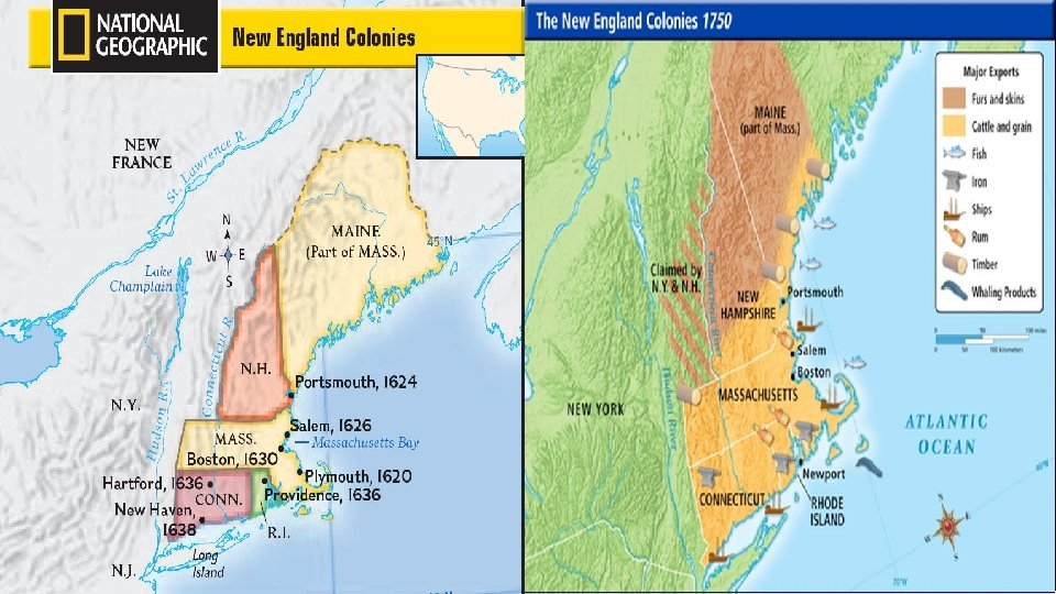 NEW ENGLAND COLONIES 