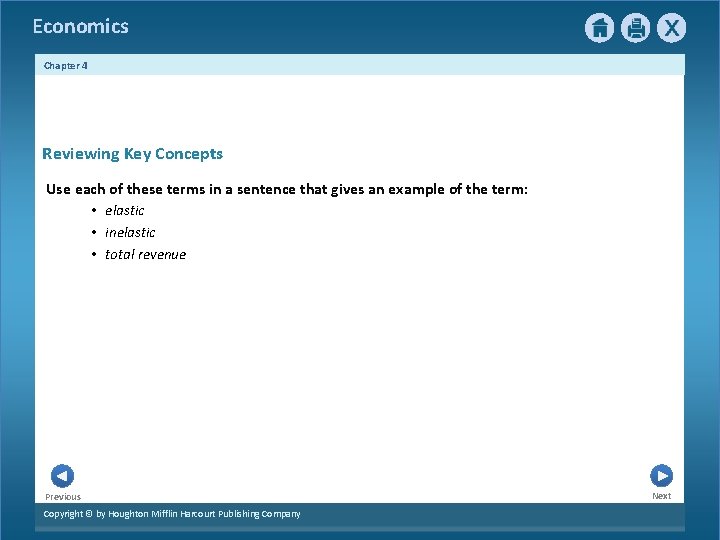 Economics Chapter 4 Reviewing Key Concepts Use each of these terms in a sentence Economics Chapter 4 Reviewing Key Concepts Use each of these terms in a sentence