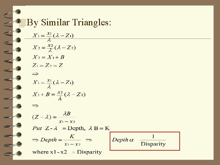 4 By Similar Triangles: 