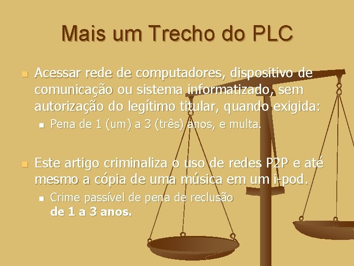 Mais um Trecho do PLC n Acessar rede de computadores, dispositivo de comunicação ou