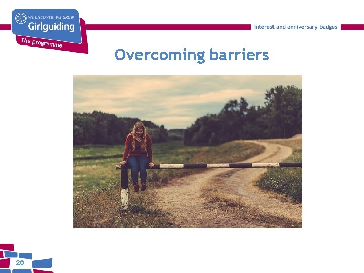 Overcoming barriers 20 