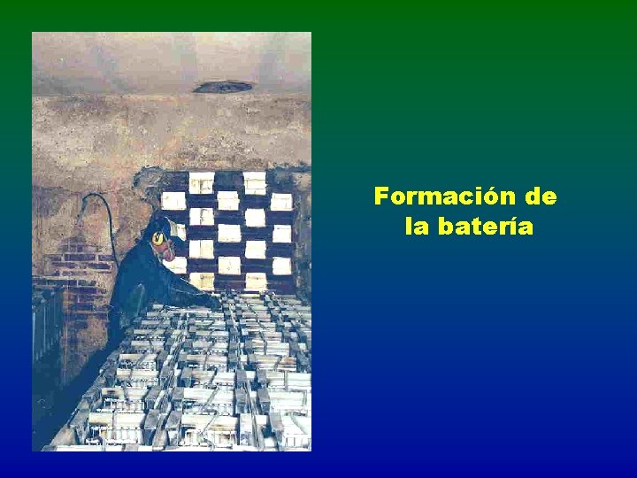 Formación de la batería 