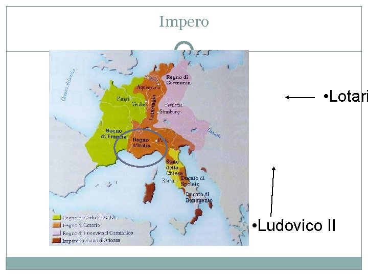 Impero • Lotari • Ludovico II 