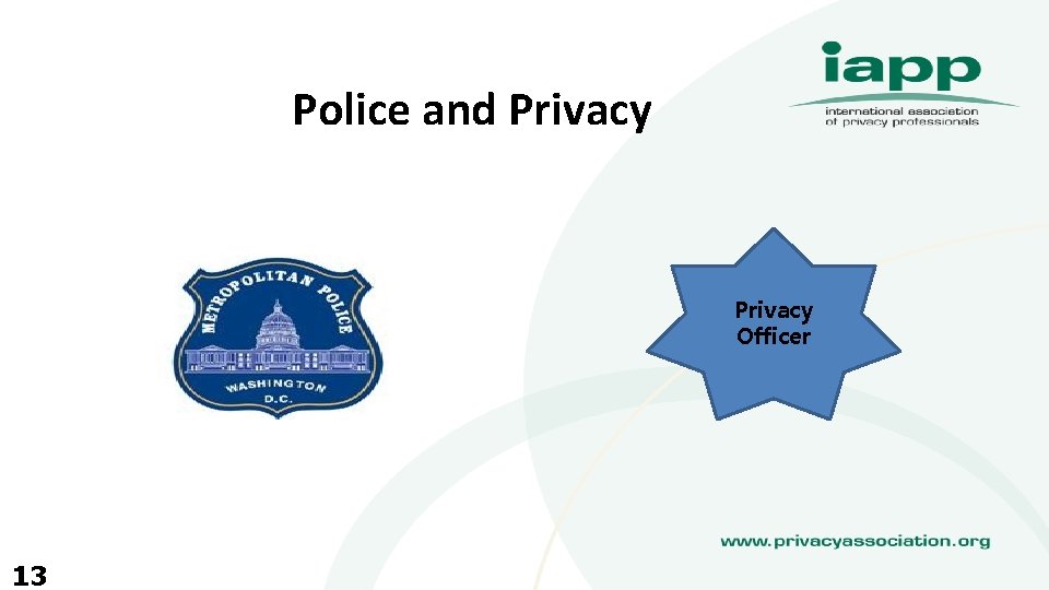 Police and Privacy Officer 13 