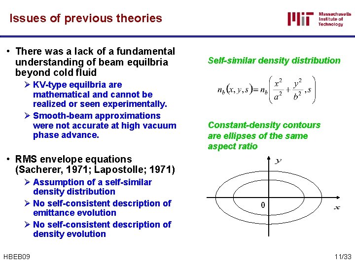 Issues of previous theories • There was a lack of a fundamental understanding of