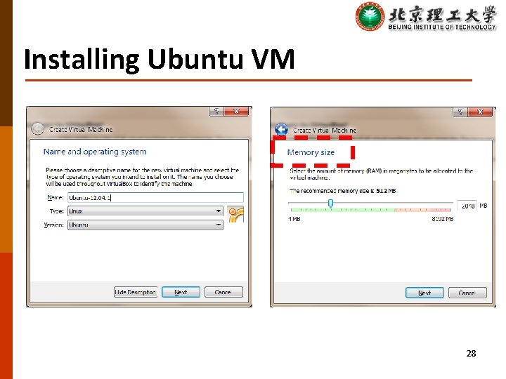 Installing Ubuntu VM 28 