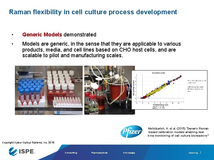 Raman flexibility in cell culture process development • Generic Models demonstrated • Models are