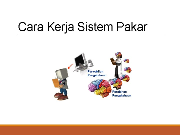 Cara Kerja Sistem Pakar 