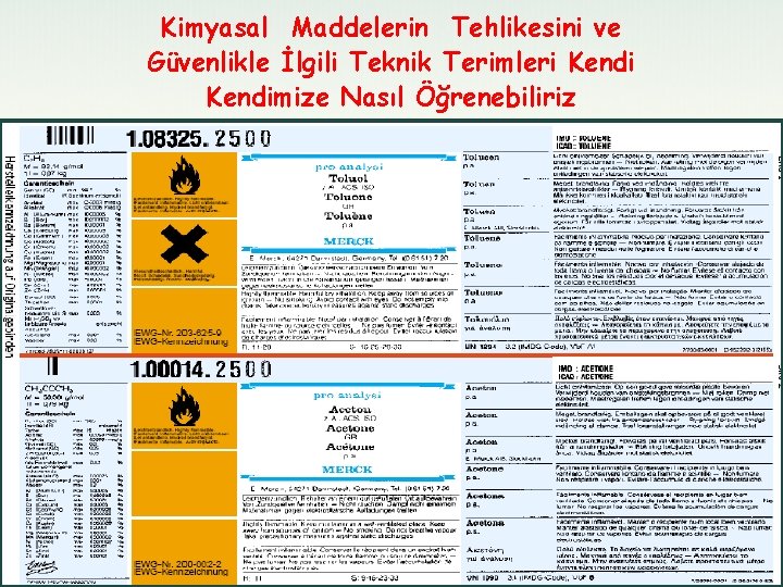 Kimyasal Maddelerin Tehlikesini ve Güvenlikle İlgili Teknik Terimleri Kendimize Nasıl Öğrenebiliriz 