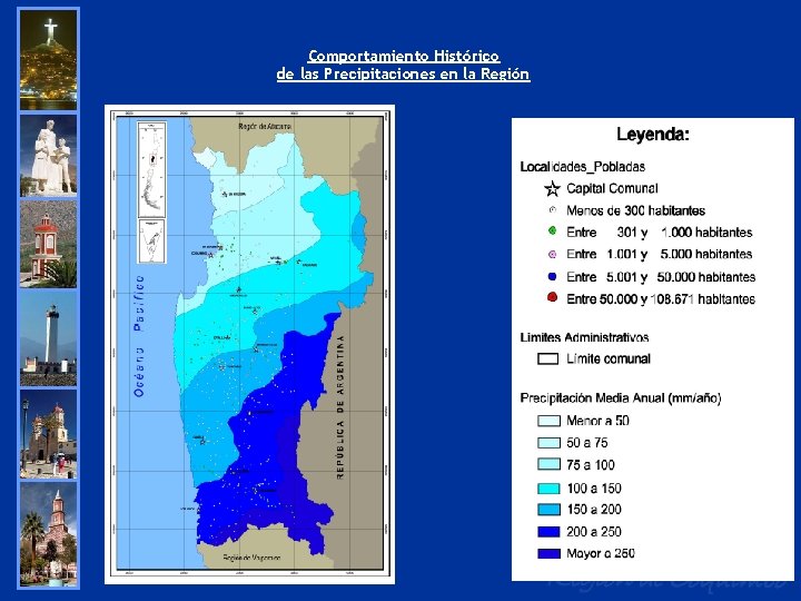 Comportamiento Histórico de las Precipitaciones en la Región 