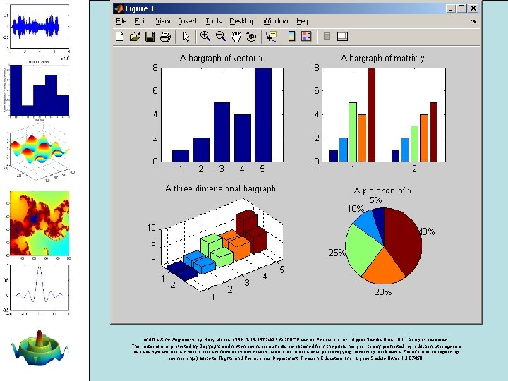 MATLAB for Engineers, by Holly Moore. ISBN 0 -13 -187244 -3. © 2007 Pearson MATLAB for Engineers, by Holly Moore. ISBN 0 -13 -187244 -3. © 2007 Pearson