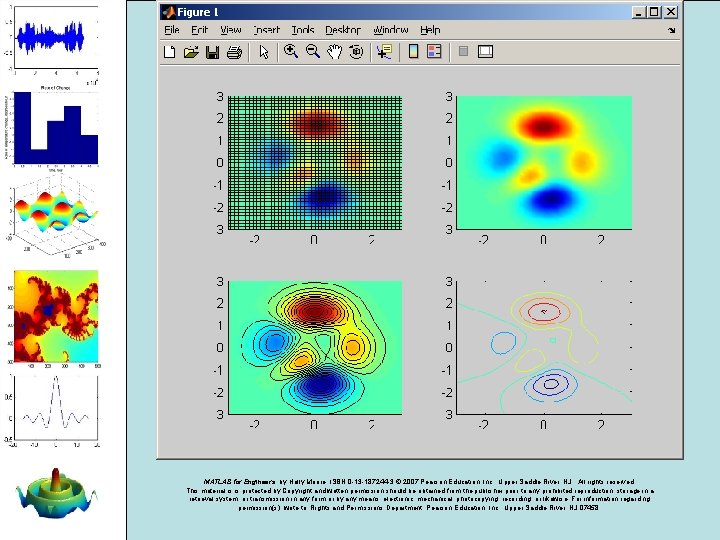 MATLAB for Engineers, by Holly Moore. ISBN 0 -13 -187244 -3. © 2007 Pearson MATLAB for Engineers, by Holly Moore. ISBN 0 -13 -187244 -3. © 2007 Pearson
