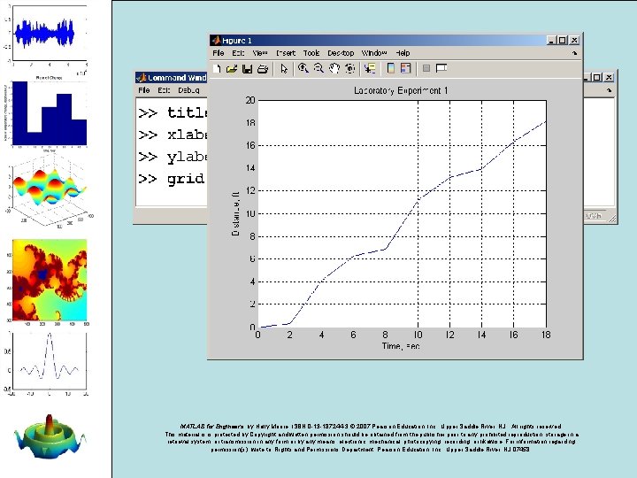 MATLAB for Engineers, by Holly Moore. ISBN 0 -13 -187244 -3. © 2007 Pearson MATLAB for Engineers, by Holly Moore. ISBN 0 -13 -187244 -3. © 2007 Pearson