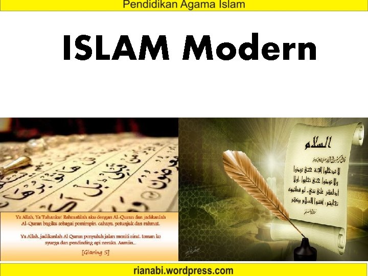 ISLAM Modern 