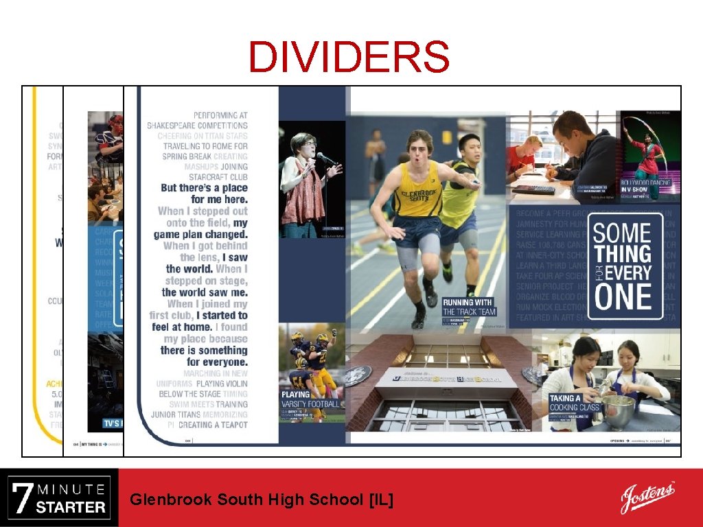 DIVIDERS Glenbrook South High School [IL] 