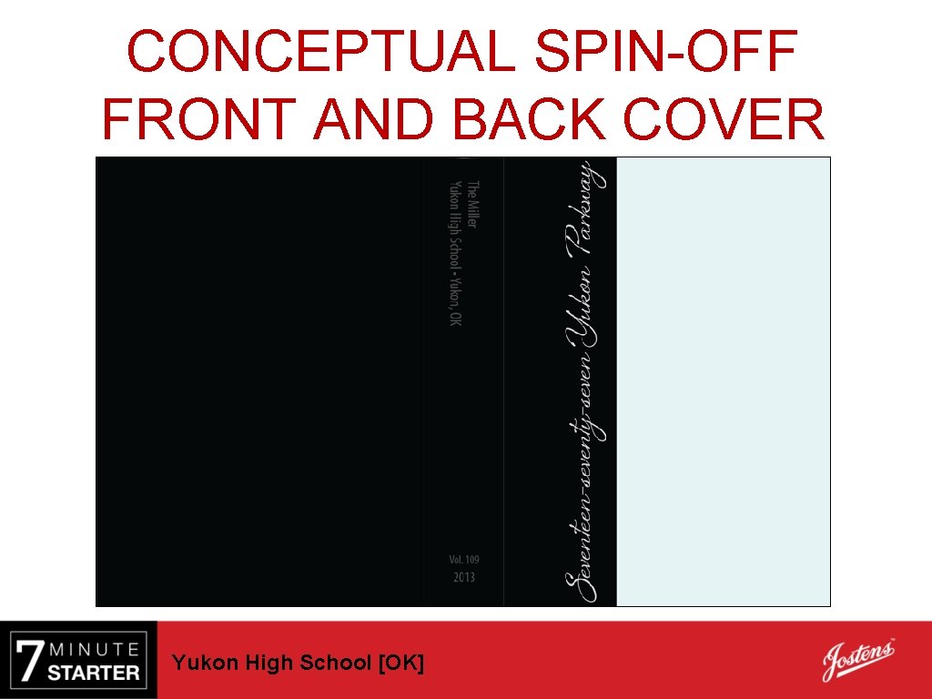  • CONCEPTUAL SPIN-OFF STEP 2 - PRACTICE FRONT AND BACK COVER First –