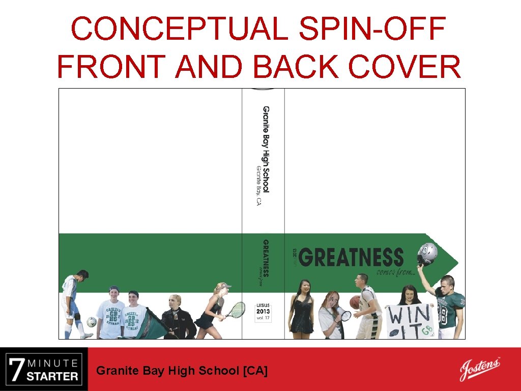  • CONCEPTUAL SPIN-OFF STEP 2 - PRACTICE FRONT AND BACK COVER First –