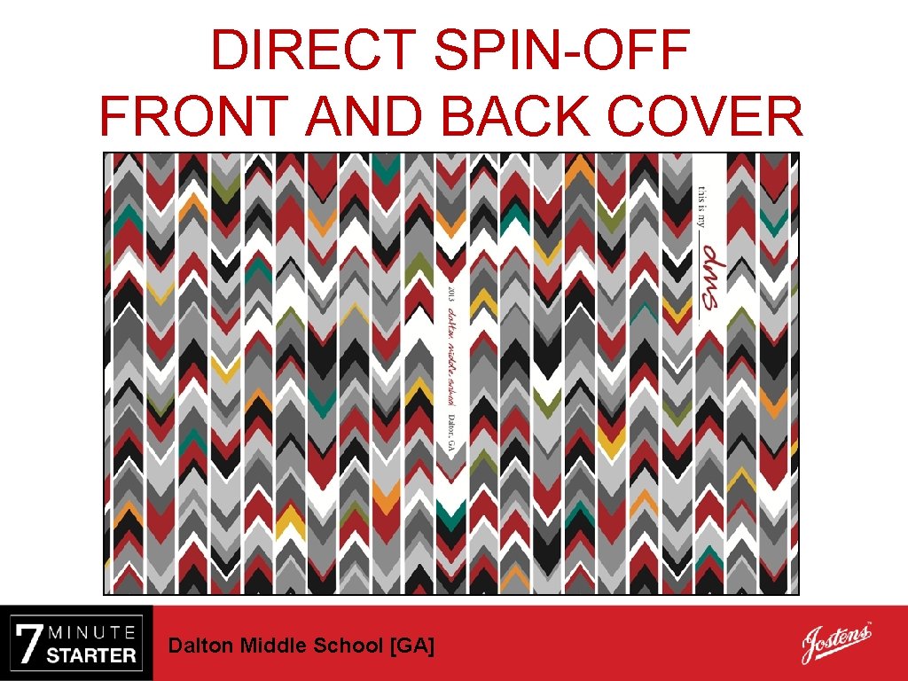 DIRECT SPIN-OFF FRONT AND BACK COVER Dalton Middle School [GA] 