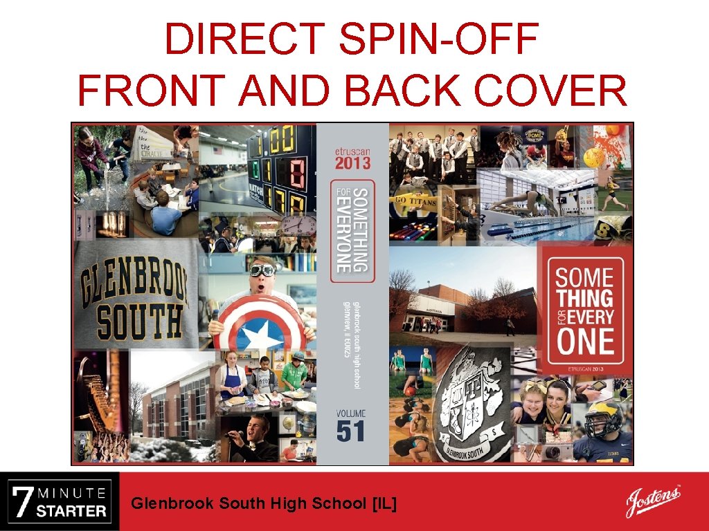 DIRECT SPIN-OFF FRONT AND BACK COVER Glenbrook South High School [IL] 