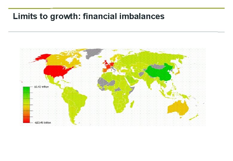 Limits to growth: financial imbalances 