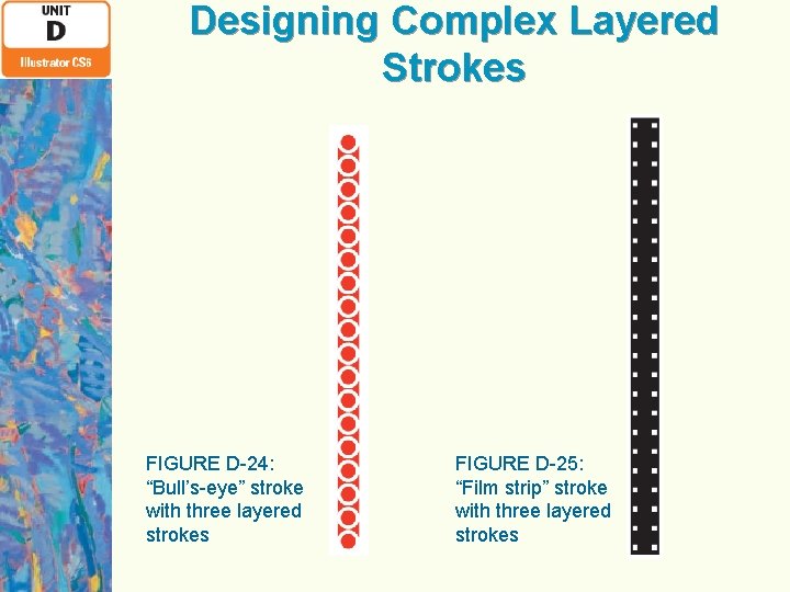 Designing Complex Layered Strokes FIGURE D-24: “Bull’s-eye” stroke with three layered strokes FIGURE D-25: