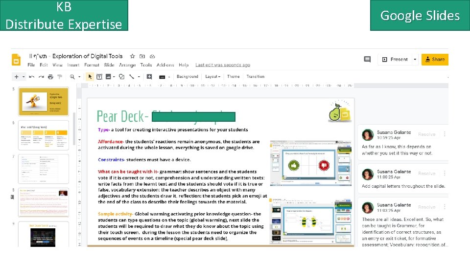 KB Distribute Expertise Google Slides 