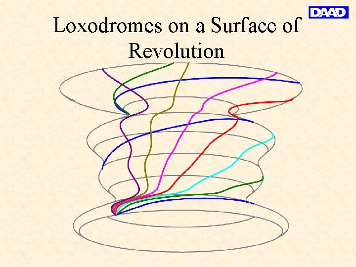 Loxodromes on a Surface of Revolution 