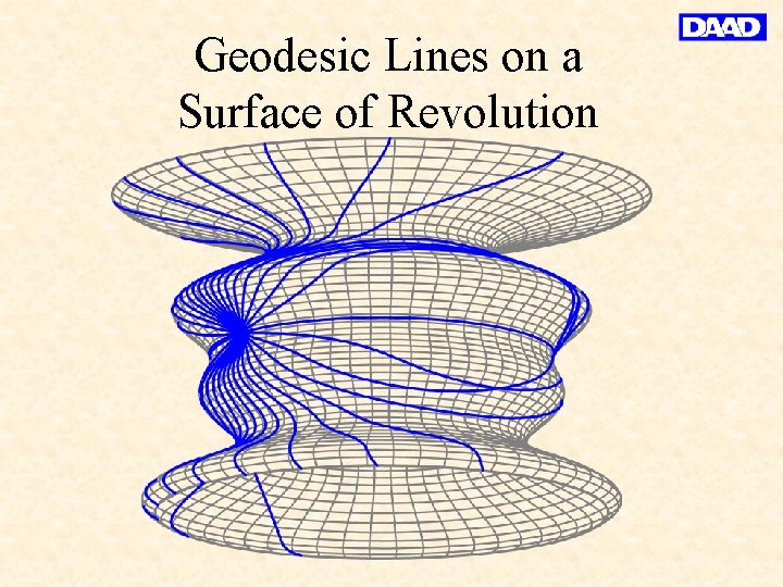 Geodesic Lines on a Surface of Revolution 