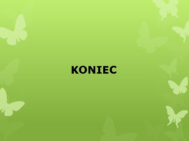 KONIEC 