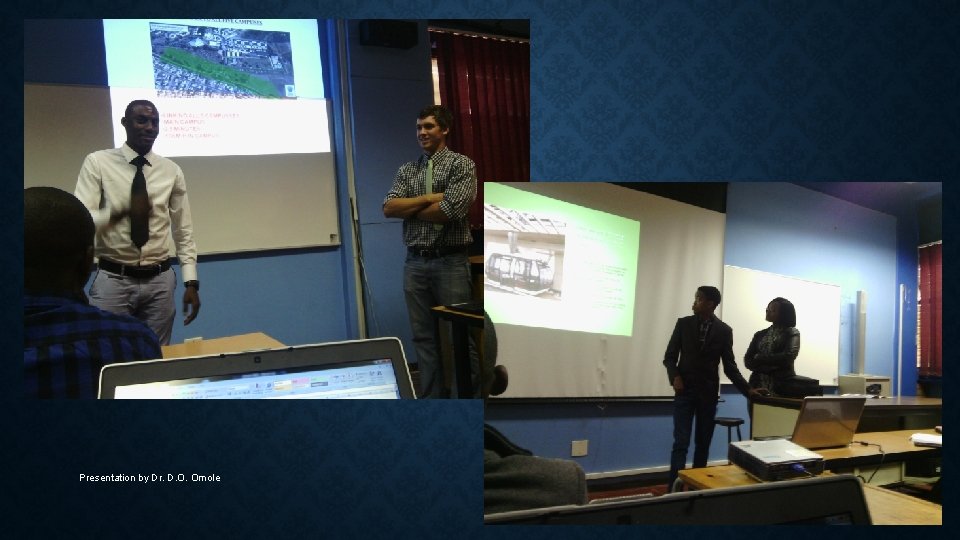 Presentation by Dr. D. O. Omole 11/9/2020 19 